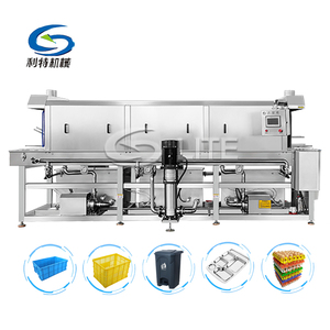 Industrial trash can plastic basket container egg tray washing machine crate washer