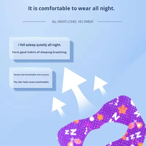 30 Patchs buccaux pour enfants, solution avancée et douce contre le ronflement, patchs de correction de la respiration nocturne pour enfants - Product Image 4