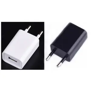 Preço de fábrica 5V1A Carregador de celular sem fio inteligente 5W Adaptador de energia Carregador de parede USB para eletrônicos e função DC