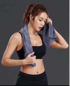 Toallas Premium impresas personalizadas 400gsm 300gsm Toalla ultrafina para manos/gimnasio/cara Toalla deportiva de microfibra de secado rápido que absorbe <span class=keywords><strong>el</strong></span> sudor - Product Image 6