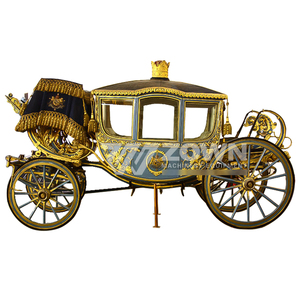Carruaje Eléctrico Real de Lujo con Ahorro de Energía, 4 Ruedas, Estilo Retro para Alquiler en Bodas, Eventos y Sitios Turísticos - Product Image 5