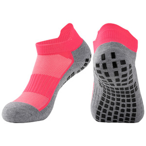 Venta caliente de moda al por mayor deporte tobillo calcetines algodón poliéster hombres deporte antideslizante calcetines de fútbol - Product Image 2
