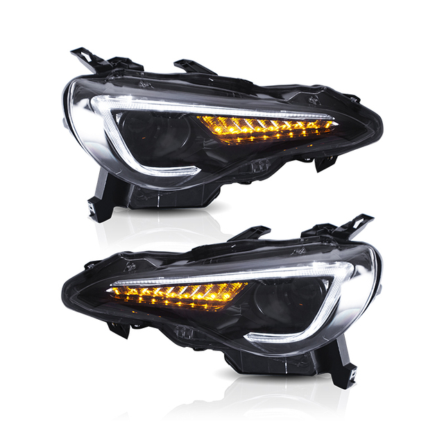 VLAND LED Head Lights for Toyota 86 2012-2020, Subaru BRZ 2013-2019 and Scion FR-S 2013-2016 1st Gen (FOB)