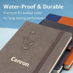 Wholesale Customized Logo <b>A5</b> PU Leather Hardcover Notebook Fast Shipping Journal Pen Holder Thermal Binding Plain Design <b>Diary</b> - Product Image 4