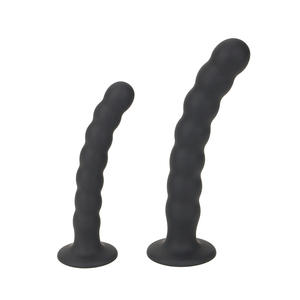 Plug Anal pour femmes jouets sexuels vibrateur gode en Silicone noir avec Base pliée énorme poupée de sexe godemichet Anal en Silicone Juguetes Sexuales - Product Image 6