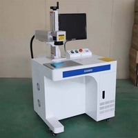 Máquina de marcado láser de fibra compatible con varios materiales con amplio rango de aplicación para uso de acrílico de madera de plástico de metal