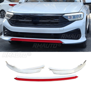 For Volkswagen Sagitar 2019-2022 2023+ <b>Car</b> Front Bumper Lip Splitter <b>Diffuser</b> Body Kit Bumper Guard Protector Cover Accessories - Product Image 2