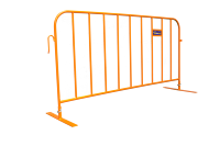 Clôture temporaire en mailles de chaîne recouvertes de PVC, barrière de contrôle des foules, barrière de contrôle des files d'attente