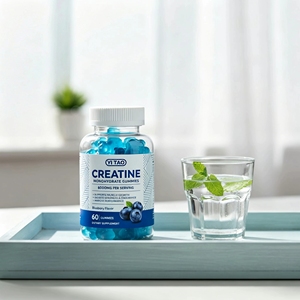 Gomitas de Creatina de Alta Potencia 6000mg, Fórmula de Monohidrato para Fuerza y Resistencia Muscular, Sabor a Arándano, 60 Gomitas - Product Image 2