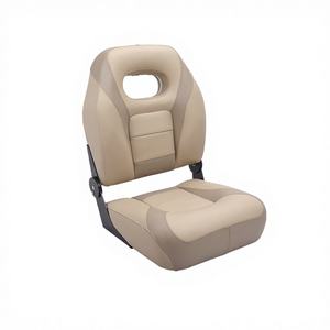 Sièges marins de luxe en direct d'usine, sièges de yacht et de bateau en fibre de verre avec coque en PVC, chaises résistantes aux vagues, matériau plastique - Product Image 2