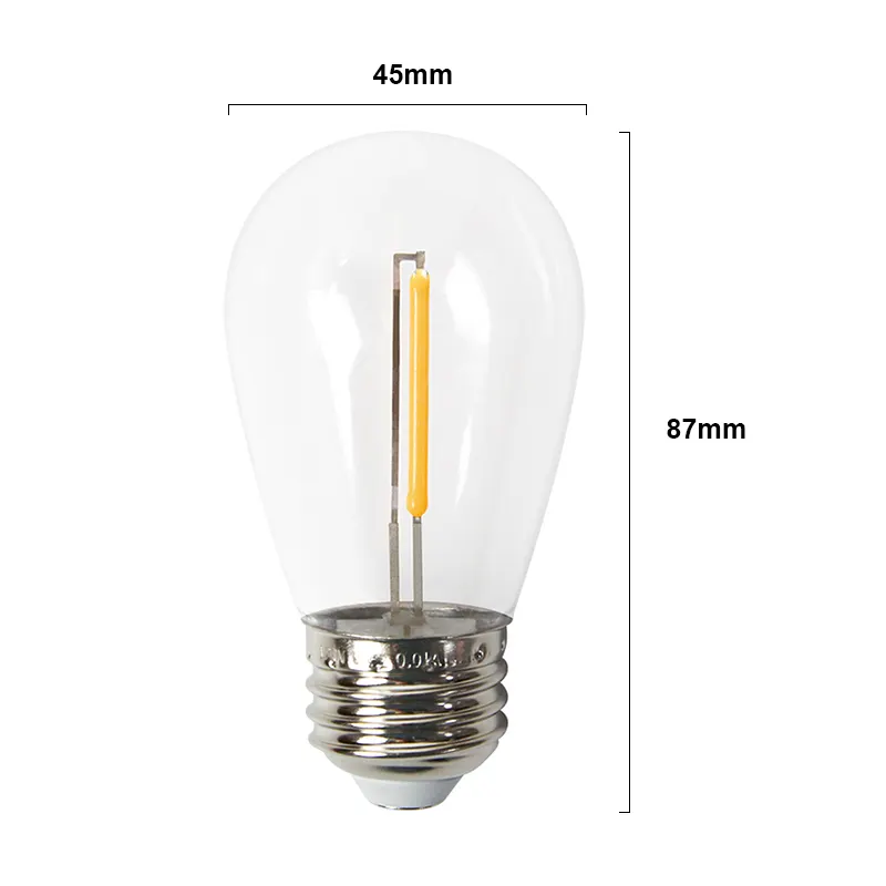 0.9W Energy Saving LED Bulb Lighting E26 With 2200K