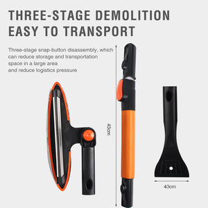 <span class=keywords><strong>Balai</strong></span> à neige et grattoir à glace <span class=keywords><strong>professionnel</strong></span> 2 en 1 extensible pour un <span class=keywords><strong>nettoyage</strong></span> efficace du pare-brise et du toit, outil de <span class=keywords><strong>voiture</strong></span> d'hiver - Product Image 4