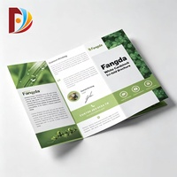Papier fantaisie Fangda Guangxi 105gsm 128gsm 157gsm A3 A4 A5 DL pour impression de dépliants, brochures, affiches et flyers avec pelliculage