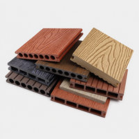 Plancher extérieur en composite bois-plastique WPC, revêtement de sol extérieur en PVC