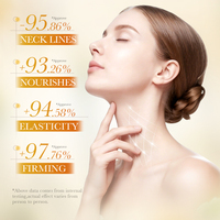 Crème hydratante et raffermissante pour le cou BIOAQUA au polypeptide de riz 60g, anti-rides, lifting, soin du cou, réduit les ridules sur le cou