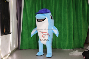 <span class=keywords><strong>Disfraz</strong></span> Inflable de Delfín, <span class=keywords><strong>Animal</strong></span> <span class=keywords><strong>Marino</strong></span> para Adultos, Marca Saygo, Tema de Carnaval/Mardi Gras - Product Image 6