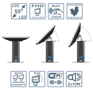Ý tưởng sản phẩm mới chất lượng cao 4K cửa sổ bảng cảm ứng cho văn phòng và kinh doanh, hoàn hảo cho các cuộc họp và cộng tác kỹ thuật số - Product Image 6