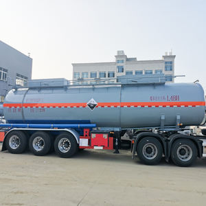 Semi-remorque de réservoir de cargaison résistant à la corrosion de grand volume direct d'usine remorques de camion à prix compétitif à vendre - Product Image 2