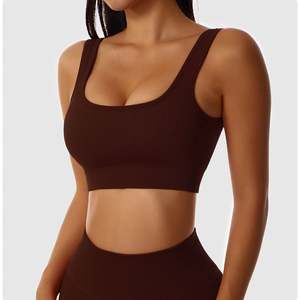 جديد مخصص شعار ملابس رياضية 4 قطع طماق ملابس تمارين رياضية للنساء مضلعة روبا ديبورتيفا صالة ألعاب رياضية سلس أكتيف للنساء - Product Image 3