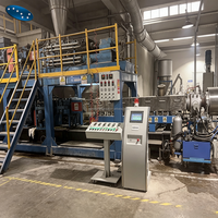 Machine de granulation de masterbatch noir stable, extrudeuse bivis, granulateur de pellets de masterbatch, ligne de production de granulés
