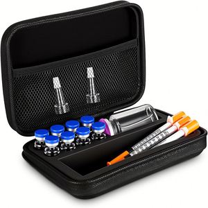 Étui de transport pour flacons d'insuline et de peptides en EVA imperméable, de haute qualité, taille et couleur personnalisées, 3/10 ml, étui de rangement de voyage - Product Image 5