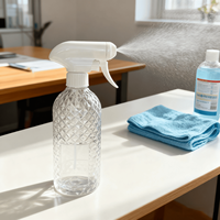 Pompe pulvérisatrice à gâchette réutilisable en PP de 28 mm, anti-déversement, rechargeable, résistante à la chaleur 200F, pour flacons de parfum, de savon liquide et de cosmétiques