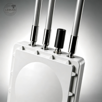 Estación Base de Detección de Altitud Fija 724H, Terminal de Advertencia de Espacio Aéreo con Control Remoto 4G para Exteriores, Parques y Fronteras, 1000M