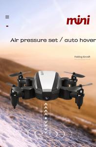 DWI Máy Bay Điều Khiển Thông Minh Mini Gấp Gọn Máy Bay Không Người Lái Bốn Cánh Có Điều Khiển Tự Động Di Chuột - Product Image 5