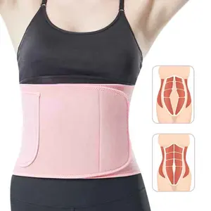 Silver Ion Coating Waist Trimmer Trainer Sweat Belt For Women Men For Enhanced Sweating Effect