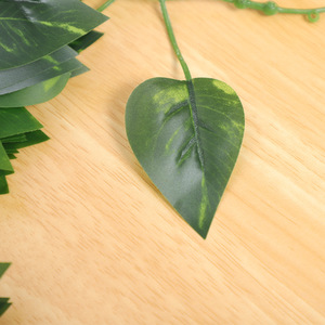 ใบโพธิ์ประดิษฐ์แขวนตกแต่งเพดานภายในอาคาร ต้นไม้ประดิษฐ์เสมือนจริงสำหรับเทศกาลตรุษจีน - Product Image 3