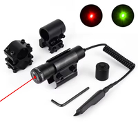 Visée laser en alliage d'aluminium réglable de haute qualité pour la chasse en plein air, tir de précision, accessoires durables et légers