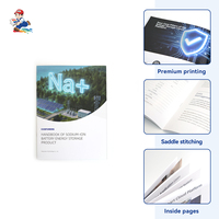 Impression de catalogues de haute qualité au format livre avec reliure agrafée, impression numérique sur papier kraft et papier d'art