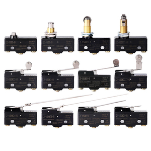 สวิตช์ไมโครแบบกดปุ่มพร้อมบานพับแบบลูกกลิ้ง Z-15GW22-B สวิตช์จำกัดระยะการเคลื่อนที่ - Product Image 1