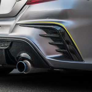 Kit carrosserie en PP moulé par injection, lèvre de pare-chocs avant et arrière, jupes latérales, aileron arrière et séparateur pour Honda Civic 10ème génération berline - Product Image 6