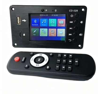 MP3 Decoder Board 5.0 Stereo Audio Receiver HD Video Player FLAC WAV APE Decoding FM Radio USB TF For Car Amplifier