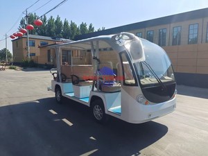 Autobús Eléctrico al por Mayor, Autobús de Turismo Homologado para Circular por la Calle, Mini Vehículo Eléctrico de Turismo con Puerta, Autobús Fácil de Conducir - Product Image 2