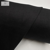 Kain Linen Mindun dalam Gulungan Harga Murah Per Meter YARN Dyed Natural 100% Linen Prancis Murni Tenun Polos 100linen Kemeja Custom