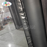 Écran de projection portable et durable pour simulateur de golf gonflable |   Pompe à air électrique pour structure de golf gonflable à montage rapide