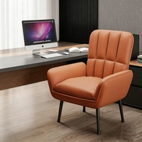 Chaise de bureau ergonomique moderne pour la maison, confortable pour une utilisation prolongée, idéale pour les dortoirs et les chambres, avec accoudoirs réglables
