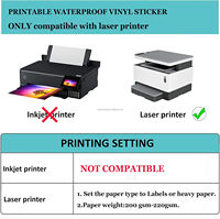 Papier cartonné métallique miroir imprimable en feuille en gros 12x12 carton holographique 250gsm papier holographique laser pour projet de bricolage