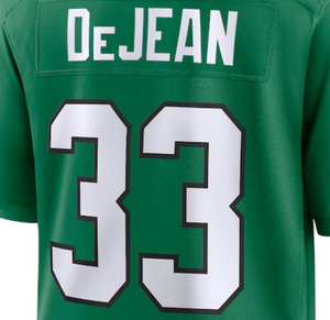 2025 Waggelen Top Gestikte Amerikaanse Voetbalshirts Philadelphia 26 Barkley 33 Dejean 98 Carter - Product Image 3