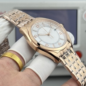 Reloj de Hombre de Alta Calidad, Nuevo, de Lujo, Mecánico, con Caja Redonda de Acero en Oro Rosa, para Regalo - Product Image 5