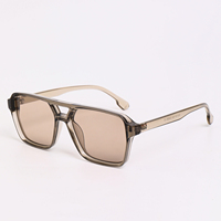 LBA S3608  OEM Lunettes de soleil de luxe à double pont de haute qualité avec logo personnalisé pour hommes et femmes  Lunettes de soleil UV400