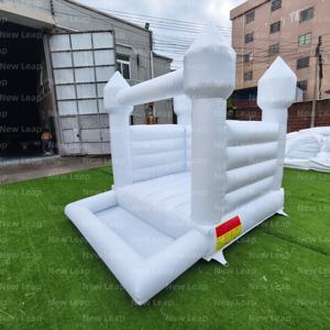 Yuedong บ้านเป่าลมสีขาวเด้งดึ๋งลูกบอลเด้งในสวนในเมืองกระโดดน้ำพร้อมสระ<span class=keywords><strong>ว่า</strong></span><span class=keywords><strong>ย</strong></span><span class=keywords><strong>น้ำ</strong></span>สำหรับ10FT - Product Image 2