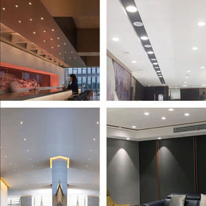 <span class=keywords><strong>Spot</strong></span> lumineux Led circulaire ou <span class=keywords><strong>encastrable</strong></span> pour le <span class=keywords><strong>plafond</strong></span>, avec technologie Cob, éclairage d'<span class=keywords><strong>extérieur</strong></span>, idéal pour un magasin, ou une entrée, 6/12w, 10 unités - Product Image 6