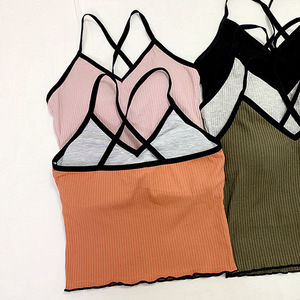 Che si estende Un Formato Posteriore Della Banda Trasversale Lunga Shelf Cami Bra per le Ragazze - Product Image 6