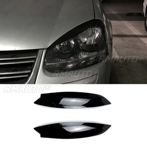 ฝาครอบไฟหน้ารถยนต์ อุปกรณ์ตกแต่งรถยนต์ สำหรับ Volkswagen Golf 5  ฝาครอบโคมไฟหน้า  อะไหล่ตกแต่ง - Product Image 4
