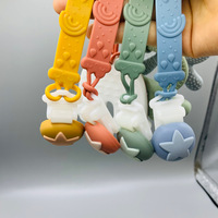 Attache-tétine réglable pour bébé, sangle de sécurité pour sucette, clips pour tétine d'enfant