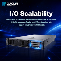 Serveur en rack FusionServer 2288 V8 2U d'origine, serveur de calcul haute densité à double processeur, Intel Xeon DDR5 PCIe 5.0 NVMe