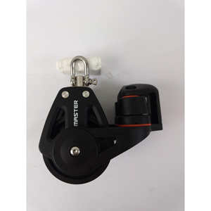 Master BP-0612F Three-Wheel/ Rotary/ Rope-Clamping Bearing Pulley 60mm Wheel Diameter 12mm Wire Diameter for <b>Marine</b> <b>Hardware</b> - Product Image 1